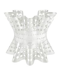 Arme De L'Amour | Metallic Large Ruffle Bracelet | Lyst