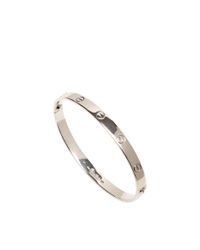Camilla Dietz Bergeron | Metallic Cartier 18k White Gold Love Bracelet Signed 20 Cartier C Cartier From Camilla Dietzbergeron | Lyst