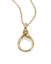 Ippolita | Metallic Lollipop Mother-of-pearl, Clear Quartz & 18k Yellow Gold Initial Charm | Lyst