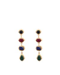 Isharya | Metallic Rani Rocks Earrings | Lyst