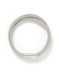 Tateossian | Metallic 'soho' Copper Double Wrap Bracelet for Men | Lyst