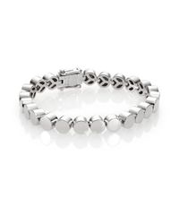 Eddie Borgo | Metallic Medium Cylinder Bracelet | Lyst
