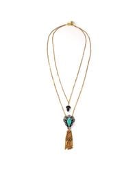 Lulu Frost | Blue Lucid Tassel Necklace | Lyst