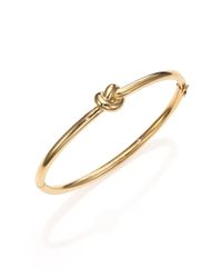 Michael Kors | Metallic Brilliance Knots Bangle Bracelet/Goldtone | Lyst