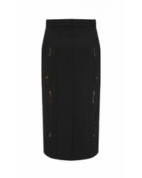 Temperley London | Black Aliya Pencil Skirt | Lyst