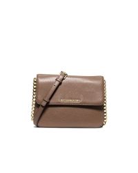 MICHAEL Michael Kors | Brown Crossbody - Bedford Double Gusset | Lyst