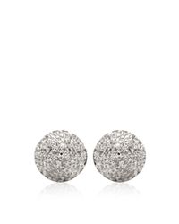 Eddie Borgo | Gray Pavã Crystal Cone Stud Earrings | Lyst