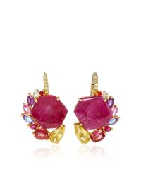 Sharon Khazzam | Multicolor Lenny Earrings | Lyst