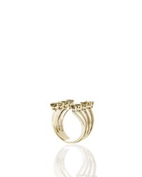 Delfina Delettrez | Metallic Dots Ring | Lyst