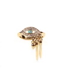 Lulu Frost - Metallic New Panoptes Ring - Lyst