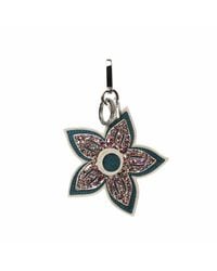 MZ Wallace | Metallic Celebration Flower Charm | Lyst