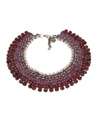 Venessa Arizaga | Metallic 'sangria Sunrise' Necklace | Lyst