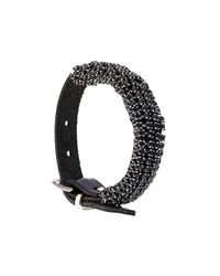Emanuele Bicocchi | Black Bejeweled Bracelet for Men | Lyst