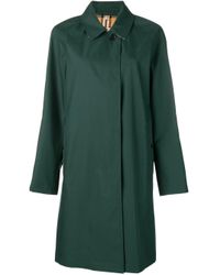 Burberry The Camden Car Mantel in het Green