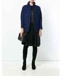 Gianluca Capannolo Brei Geritst Jas in het Blue