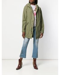 Mr & Mrs Italy Parka Met Capuchon in het Green