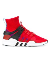 Lyst Adidas EQT Support ADV Winter zapatilla en rojo para hombres Lyst Adidas EQT Support ADV Winter zapatilla en rojo para hombres