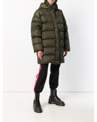 MSGM Gewatteerde Jas in het Green