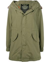 Mr & Mrs Italy Parka Met Capuchon in het Green