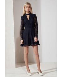 The Fifth Label - Blue Undercover Long Sleeve Dress - Lyst
