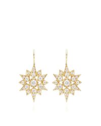 Susan Foster | Metallic North Star Earrings | Lyst