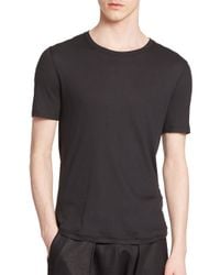 Helmut Lang | Black Thermal Tee for Men | Lyst