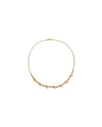 Tom Binns - Metallic Gold Barb Wire Necklace - Lyst