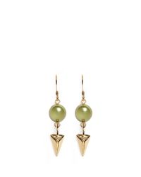 Joomi Lim | Metallic Spike And Bead Drop Earrings | Lyst