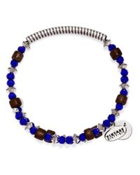 ALEX AND ANI | Blue Vintage 66 Uncharted Voyage Wrap Bracelet | Lyst