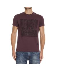 John Richmond | Purple T-shirt for Men | Lyst