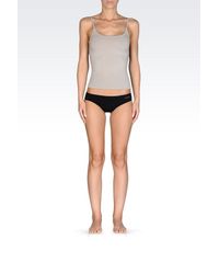 Emporio Armani | Black Brazilian Brief | Lyst