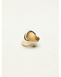 DANNIJO - Metallic Luke Ring - Lyst