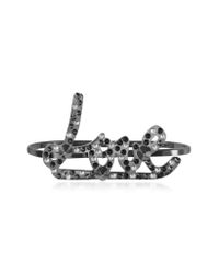 Philipp Plein | Metallic Shiny Love Women'S Bracelet | Lyst