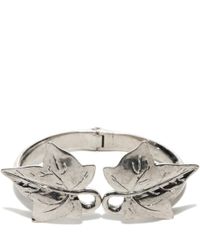 Alexander McQueen | Metallic Ivy Bracelet | Lyst