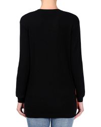 Love Moschino | Black Long Sleeve Sweater | Lyst
