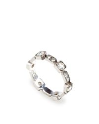 Sylva & Cie | Metallic Diamond Ring | Lyst