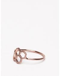 Need Supply Co. | Pink Honeycomb Ring | Lyst