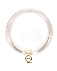 McQ | White Plexi Q Bangle | Lyst