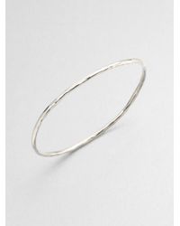 Ippolita | Metallic Glamazon Sterling Silver Oval Bangle Bracelet | Lyst