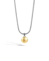 John Hardy | Metallic Dot Round Pendant | Lyst