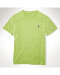 Polo Ralph Lauren | Green Custom-fit Jersey T-shirt for Men | Lyst
