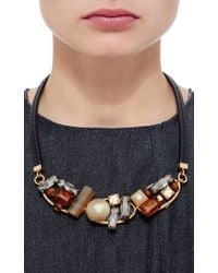 Marni | Yellow Chunky Horn Necklace | Lyst