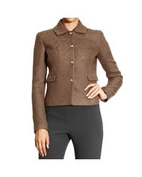 Armani Jeans | Gray Jackets Wool Blend | Lyst