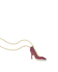 Ferragamo - Miniature Preziose Red Necklace - Lyst