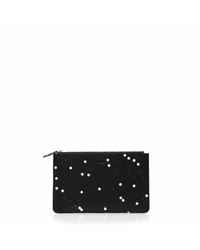 MZ Wallace | Black Paint Dot Layla | Lyst