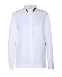 Dorothee Schumacher | White Elite Objects Embellished Blouse | Lyst