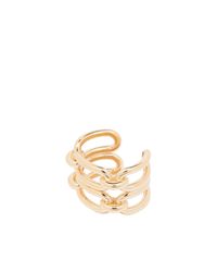 Balenciaga | Metallic Maillon Double Bracelet | Lyst