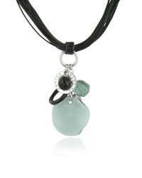 Antica Murrina - Gray Kali' - Murano Glass Charm Pendant Necklace - Lyst
