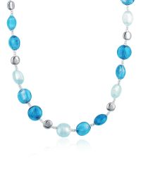Antica Murrina - Blue Frida - Murano Glass Bead Necklace - Lyst