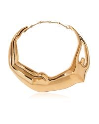 Aurelie Bidermann - Metallic Figuratives Body Gold Plated Necklace - Lyst